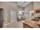 Cozy breakfast nook featuring tile floors and comfortable seating near the kitchen at 24 Willowbend Dr., Murrells Inlet, SC 29576