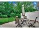 Outdoor patio space with dining furniture, perfect for entertaining or relaxing outdoors at 24 Willowbend Dr., Murrells Inlet, SC 29576