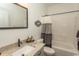 Bathroom featuring a sink with granite countertop and tub and shower combination at 2588 Long Avenue Ext., Conway, SC 29526
