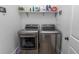 Laundry room with modern washer and dryer at 2588 Long Avenue Ext., Conway, SC 29526