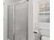 Bathroom with stand up shower, and window with blinds at 2595 Buck Scrape Rd., Myrtle Beach, SC 29588
