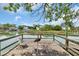 Picturesque view from dock overlooking waterfront homes and natural scenery at 3659 Jordan Landing Rd., Murrells Inlet, SC 29576