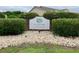 Community sign for Clay Pond Village, a private community, surrounded by manicured landscaping at 3677 Clay Pond Village Ln. # 6, Myrtle Beach, SC 29579