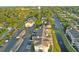 Aerial view of the community featuring lush landscaping, water tower and convenient parking at 3762 Citation Way # 1023, Myrtle Beach, SC 29577