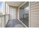 Spacious balcony, perfect for relaxing outdoors, featuring access to another room via sliding glass doors at 3762 Citation Way # 1023, Myrtle Beach, SC 29577