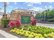 Brick signage surrounded by landscaping featuring the community name, Broadway Station at 3762 Citation Way # 1023, Myrtle Beach, SC 29577