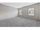 The bedroom features plush carpeting and natural light streaming through two windows at 3768 Green Sea Rd., Green Sea, SC 29545