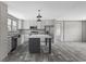 This spacious kitchen features stainless steel appliances, ample cabinetry, and a functional center island at 3768 Green Sea Rd., Green Sea, SC 29545