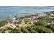 Aerial view of the harbor town, showcasing waterfront location and nearby amenities at 3926 Flagg St., Murrells Inlet, SC 29576