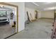 Open garage offering plenty of space for storage and vehicles at 3926 Flagg St., Murrells Inlet, SC 29576