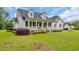 Charming home with manicured lawn, inviting porch, and classic black shutters at 412 Carolina Dr., Loris, SC 29569