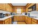 Efficient kitchen featuring ample counter space, and wooden cabinets at 412 Carolina Dr., Loris, SC 29569