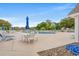 Enjoy a relaxing afternoon at the community pool and nearby lounge chairs at 503 20Th Ave. N # 55B, North Myrtle Beach, SC 29582