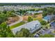 Overhead view of townhomes complex, lake and surrounding community at 510 Fairwood Lakes Dr. # 923G, Myrtle Beach, SC 29588