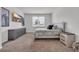 Cozy bedroom featuring a bed, dresser, TV, and natural light from the window at 553 Pier Ct., Longs, SC 29568