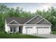 Charming single-story home with a three-car garage and well-manicured lawn at 718 Upton Way, Myrtle Beach, SC 29579