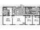 Detailed floor plan showing layout with Primary bedroom, kitchen, living room, and two bathrooms at 8204 S Highway 905, Longs, SC 29568