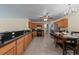 Spacious kitchen with ample counter space, modern appliances, and an adjacent dining area at 905 Sewing Bee Pl., Little River, SC 29566