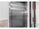 Interior view of the building elevator showing access to G (Ground) floor at 920 N Waccamaw Dr. # 1302, Garden City Beach, SC 29576