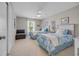Nicely decorated guest bedroom featuring two twin beds with coastal decor at 933 Wild Leaf Loop, Conway, SC 29526