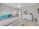 Nicely decorated bedroom with a large dresser and a comfortable bed at 933 Wild Leaf Loop, Conway, SC 29526