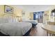 Bright bedroom with two queen beds, balcony, and lovely decor at 1207 S Ocean Blvd. # 51001, Myrtle Beach, SC 29577