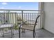 Enjoy the beautiful ocean views from the comfort of the balcony at 1207 S Ocean Blvd. # 51312, Myrtle Beach, SC 29577