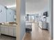 Comfortable living space with two beds, vanity and balcony access at 1207 S Ocean Blvd. # 51312, Myrtle Beach, SC 29577