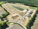 Aerial view of a new construction community, displaying new homes and community layout at 123 Westfield Circle, Conway, SC 29526