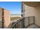 Balcony view of beach between buildings at 1425 S Ocean Blvd. # 2A, North Myrtle Beach, SC 29582