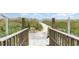 Walkway over the dunes leading to the beach at 1425 S Ocean Blvd. # 2A, North Myrtle Beach, SC 29582