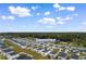 Aerial view of the property at 1560 Swing Bridge Way in a residential community at 1560 Swing Bridge Way, Myrtle Beach, SC 29588