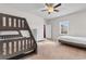 Spacious bedroom with a bunk bed, single bed, carpeted floors, and natural light at 1560 Swing Bridge Way, Myrtle Beach, SC 29588