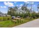 Community grilling area with picnic tables, ideal for outdoor gatherings at 1560 Swing Bridge Way, Myrtle Beach, SC 29588