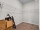 Unfinished walk-in closet with wire shelving and a small window at 1560 Swing Bridge Way, Myrtle Beach, SC 29588