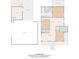 Detailed floor plan showcases the layout of this multi-story house at 1936 Lees Landing Circle, Conway, SC 29526