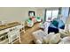 Charming living room with ocean views, a dining area, and comfortable seating at 2001 S Ocean Blvd. # 303, Myrtle Beach, SC 29577