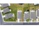 Aerial view of several houses with lawn and patio areas at 205 Longside Ct., Little River, SC 29566