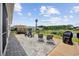 Backyard patio with scenic view of pond at 205 Longside Ct., Little River, SC 29566
