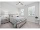 Bright bedroom with neutral tones, a comfortable bed, and ample natural light creating a serene atmosphere at 205 Longside Ct., Little River, SC 29566