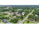 Aerial view of a residential area, showcasing tree-lined streets and nearby community features at 218 Waccamaw Village Dr. # 218, Myrtle Beach, SC 29579