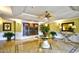 Elegant building lobby features tile floors, decorative art, and ample seating at 2180 Waterview Dr. # 635, North Myrtle Beach, SC 29582
