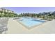 Resort-style pool area with lounge chairs, umbrellas, and lush landscaping at 2180 Waterview Dr. # 635, North Myrtle Beach, SC 29582