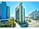 Bright exterior of a condo building with balconies and ocean views at 2310 N Ocean Blvd. # 1107, Myrtle Beach, SC 29577