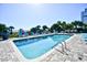 Community outdoor pool with lounge chairs with 3ft to 5ft depth at 2310 N Ocean Blvd. # 1107, Myrtle Beach, SC 29577