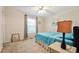 Comfortable bedroom features soft carpet, and bright windows with neutral colored walls at 263 Walden Lake Rd., Conway, SC 29526