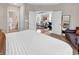 Spacious main bedroom featuring an open view into the adjoining living area at 35 Delray Dr. # 3A, Murrells Inlet, SC 29576