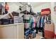 Walk-in closet with shelving, hanging racks, drawers, and room for storage containers and personal items at 356 Lakeside Crossing Dr., Conway, SC 29526