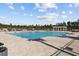 Inviting pool area with poolside cabana, lounge seating, and easy access entry point at 4206 Falls Oaks St., Myrtle Beach, SC 29579