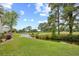 Lush golf course and waterway with building in the background under a partly cloudy sky at 4767 Wild Iris Dr. # 203, Myrtle Beach, SC 29579